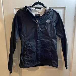 [The North Face] Black Rain Coat